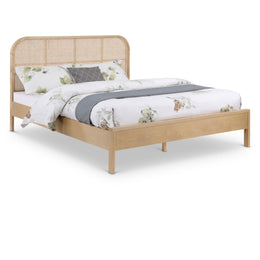 Meridian Siena Natural Ash Wood Full Bed (3 Boxes)