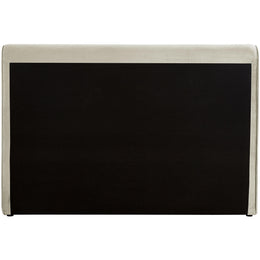 Meridian Sloan Cream Velvet King Bed (3 Boxes)