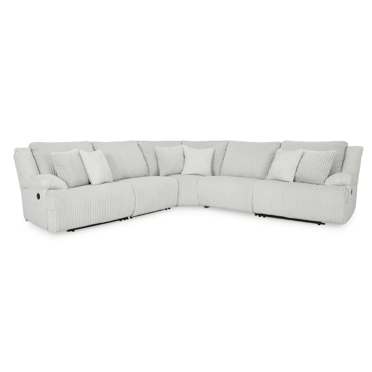 Swipe Furniture Exclusive Design Top Tier Reclining Fabric 5 pc Sectional 9270640/9270619/9270677/9270646/9270641