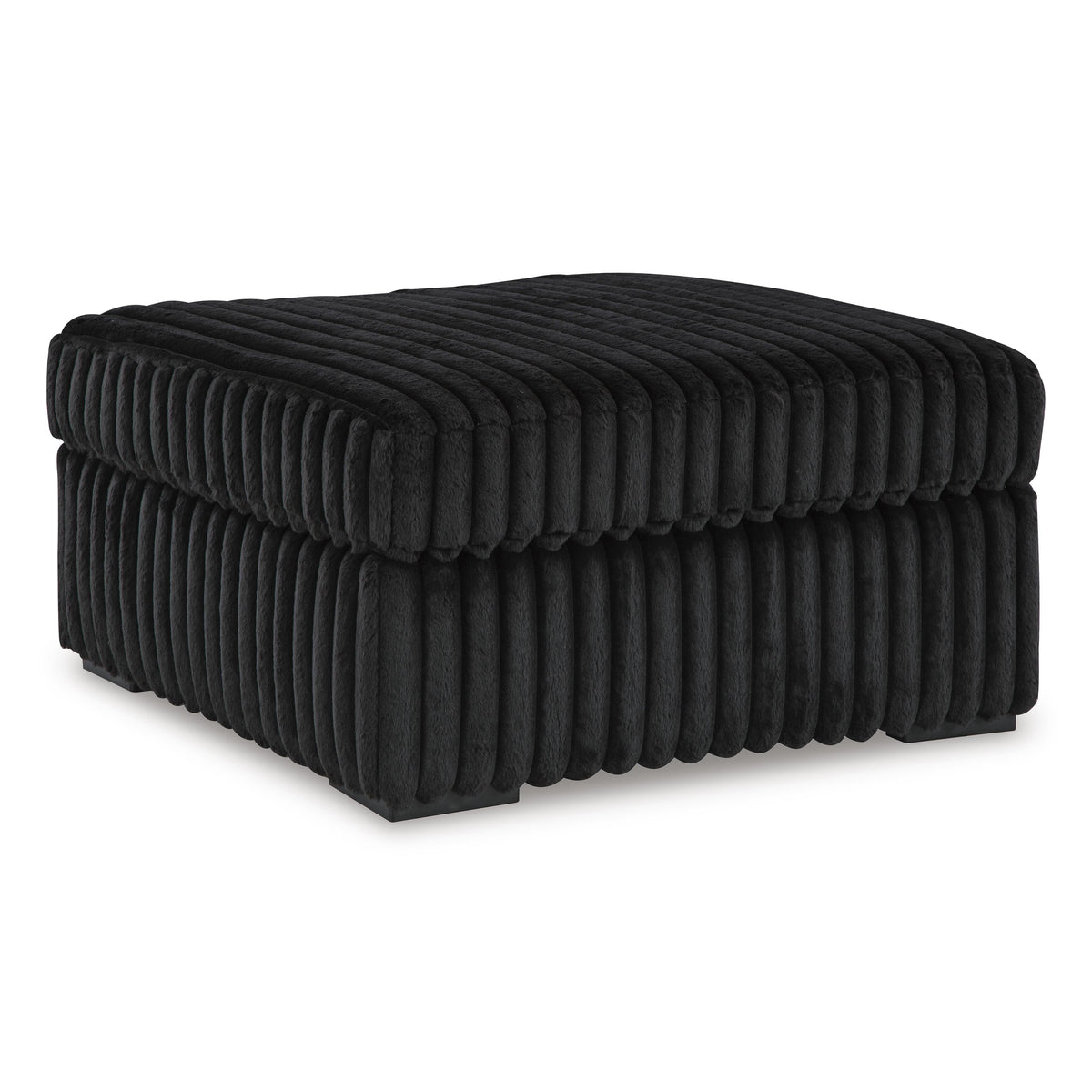 Swipe Furniture Exclusive Design Midnight-Madness Fabric Ottoman 9810308