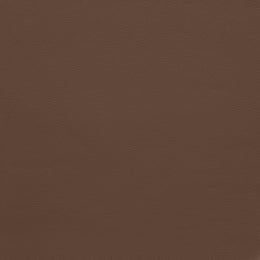Meridian Arc Brown Vegan Leather Ottoman