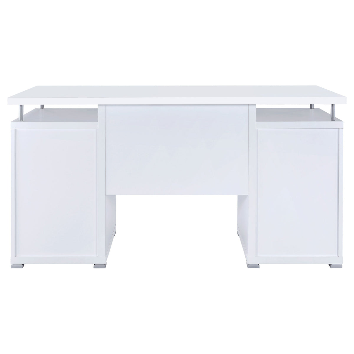 Tracy 55-inch 2-drawer Office Computer Desk Cappuccino