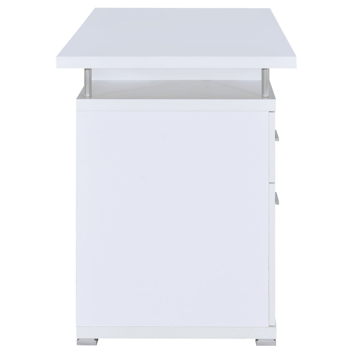 Tracy 55-inch 2-drawer Office Computer Desk Cappuccino
