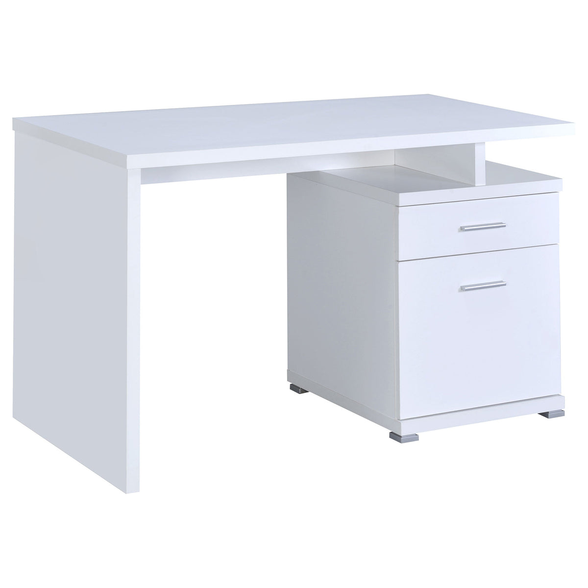 Irving 47-inch 2-drawer Office Computer Desk Cappuccino