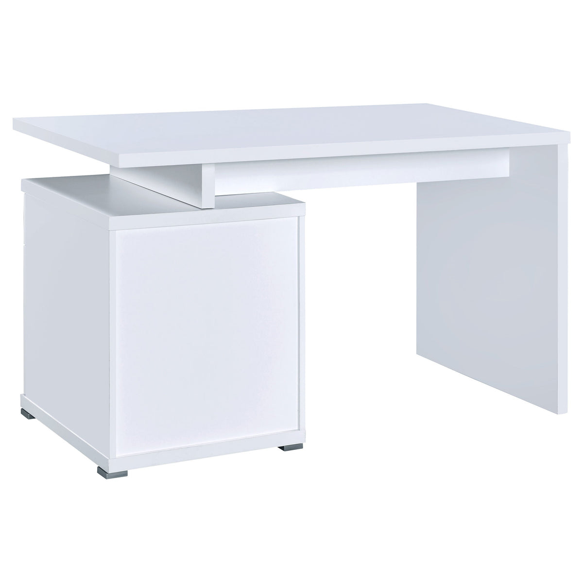 Irving 47-inch 2-drawer Office Computer Desk Cappuccino
