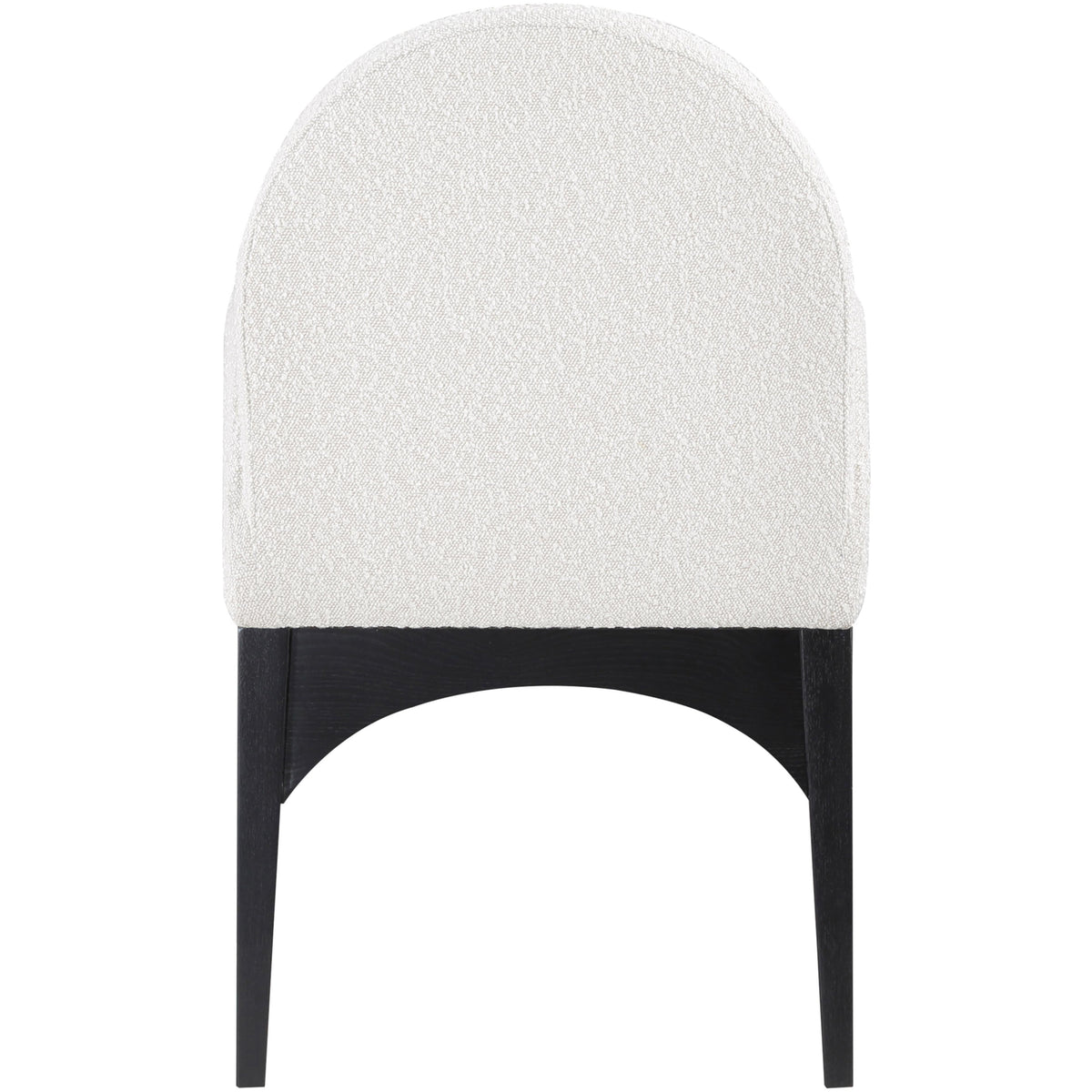 Meridian Waldorf Cream Boucle Fabric Dining Chair