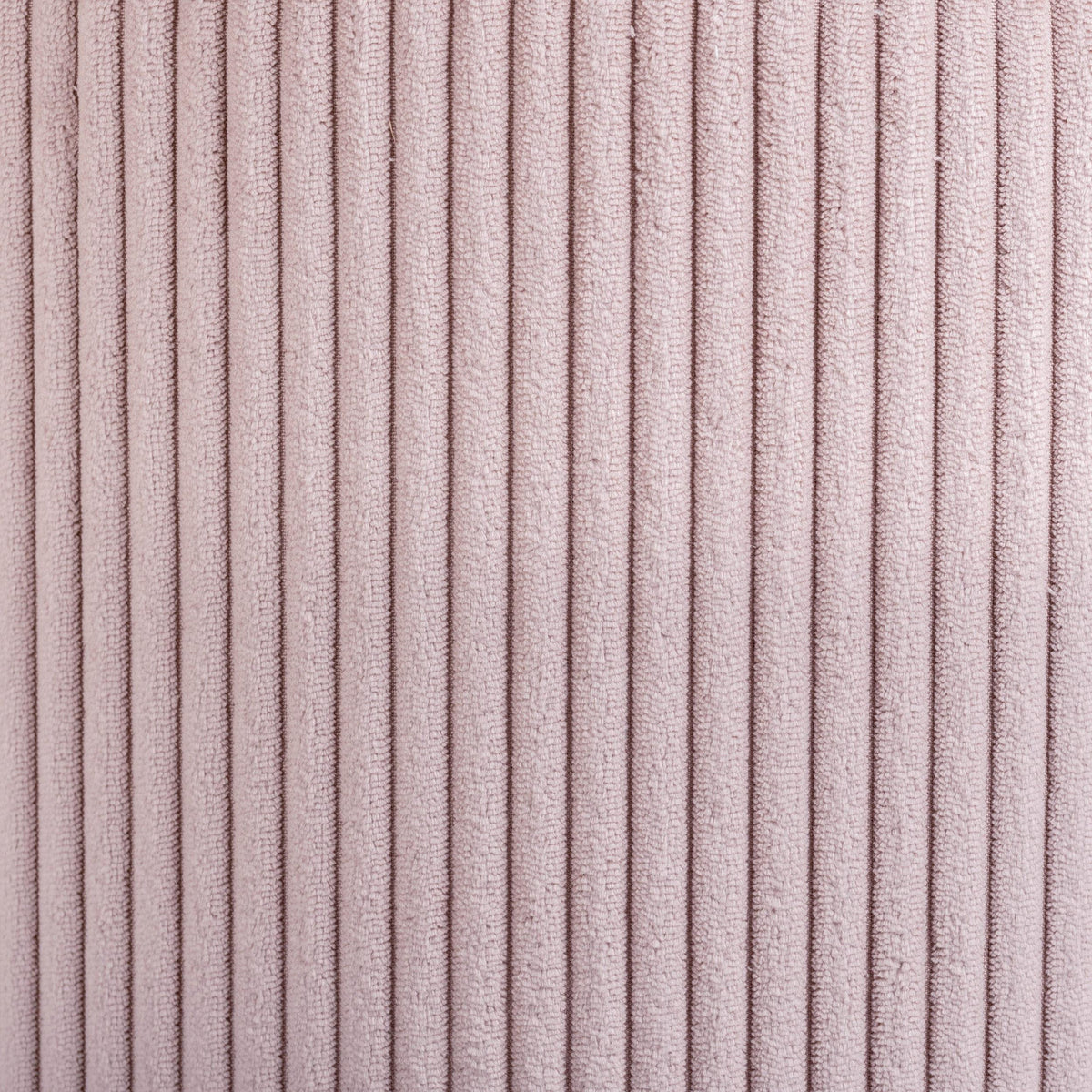 Meridian Roy Pink Microsuede Fabric Ottoman/Stool