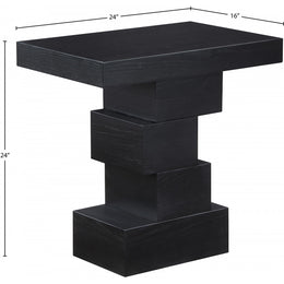 Meridian Westmount Black End Table