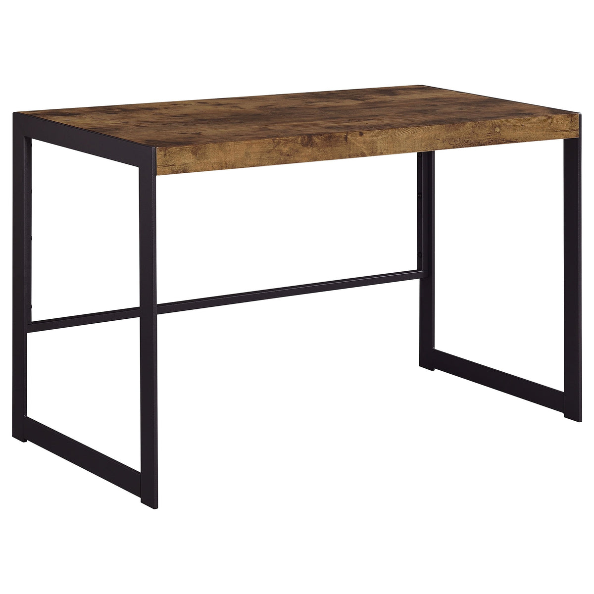 Estrella  Office Desk File Cabinet Set Rustic Nutmeg
