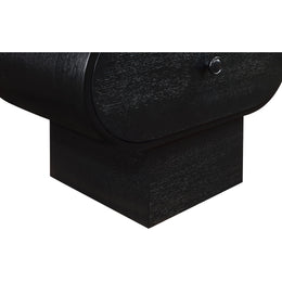Meridian Harlow Black Night Stand