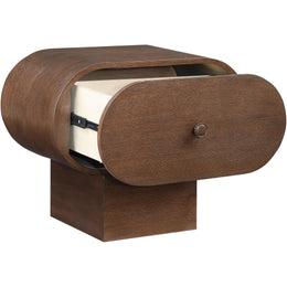 Meridian Harlow Brown Night Stand