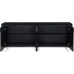 Meridian Cardiff Black Sideboard/Buffet