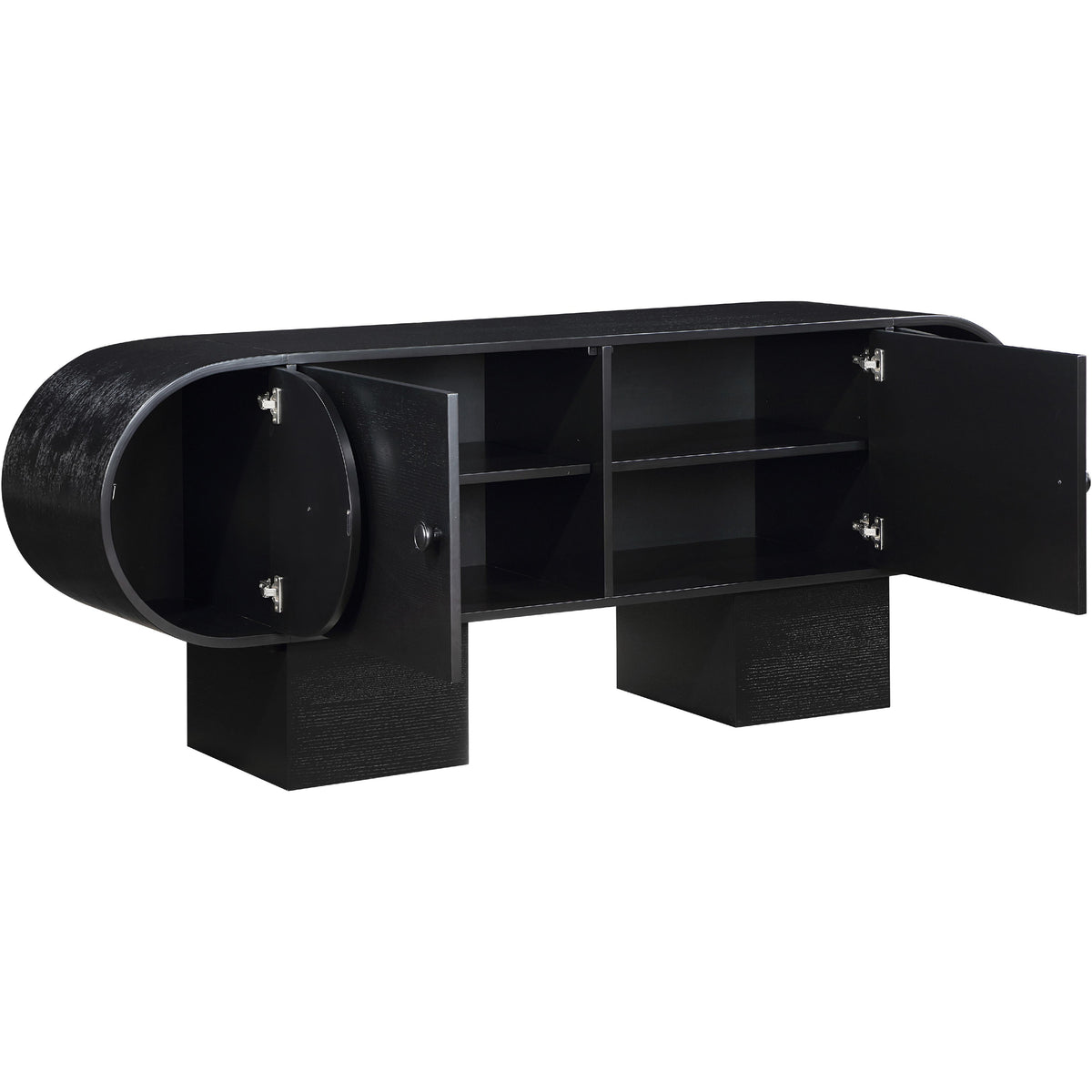 Meridian Harlow Black Sideboard/Buffet