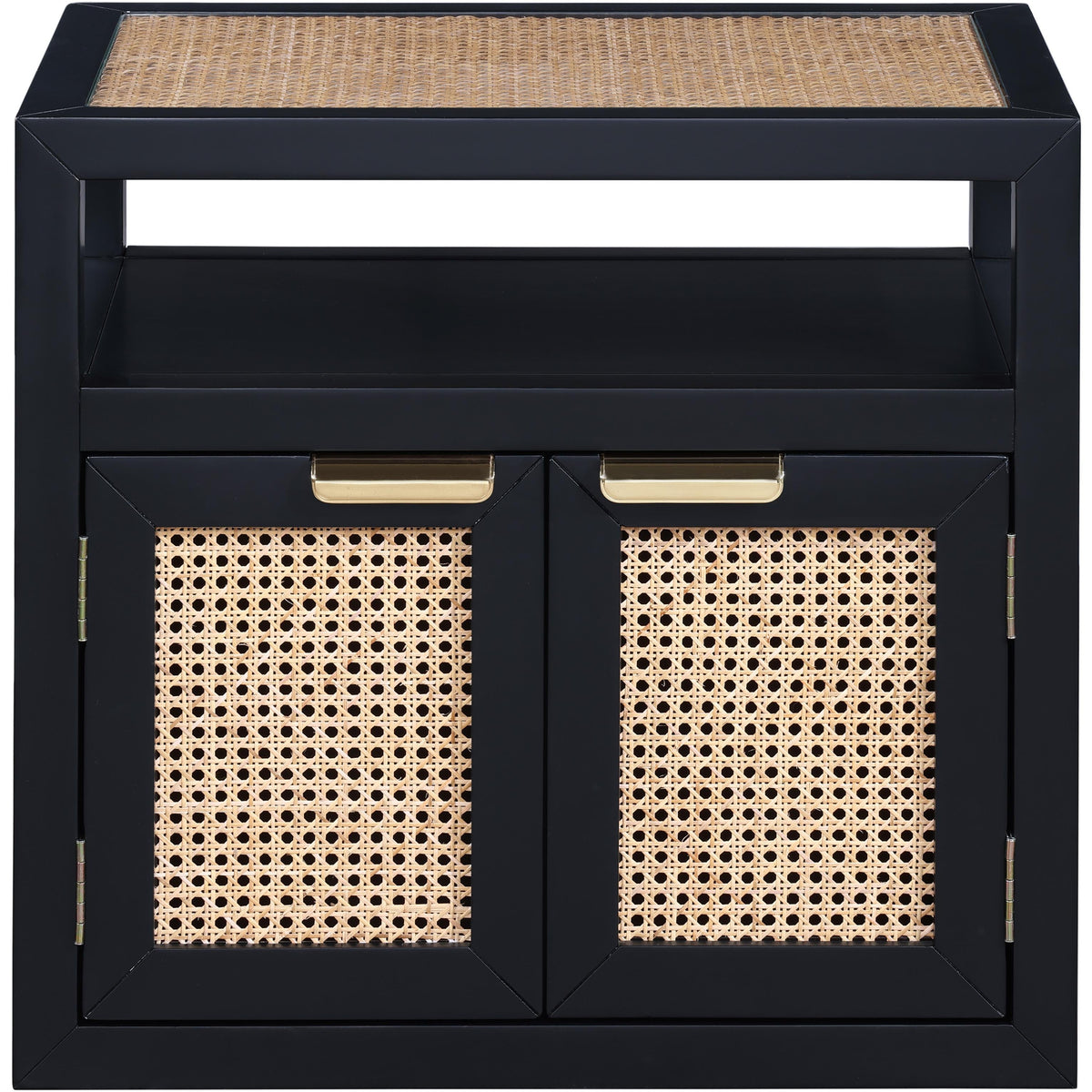 Meridian Cole Black Night Stand
