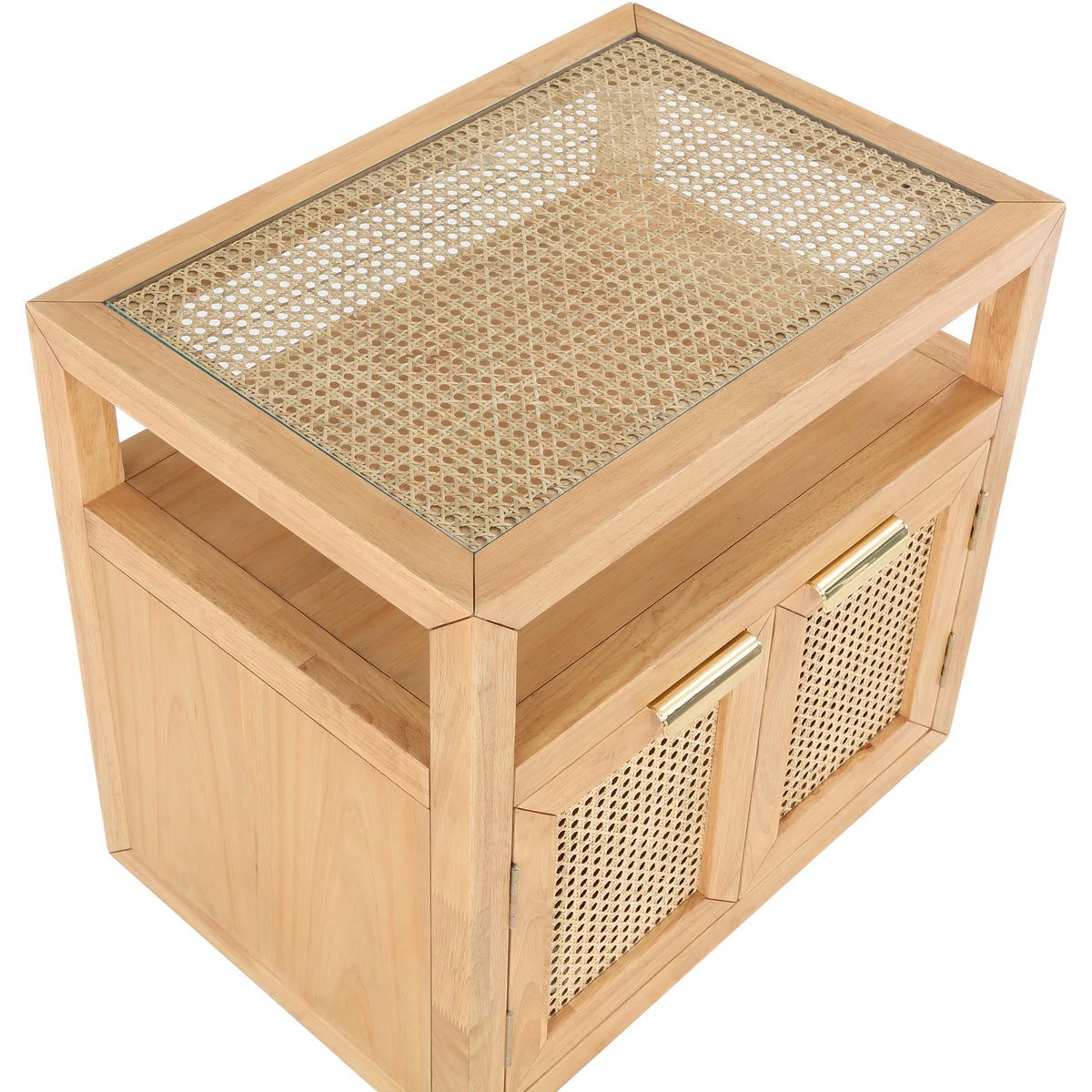 Meridian Cole Natural Night Stand