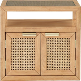 Meridian Cole Natural Night Stand