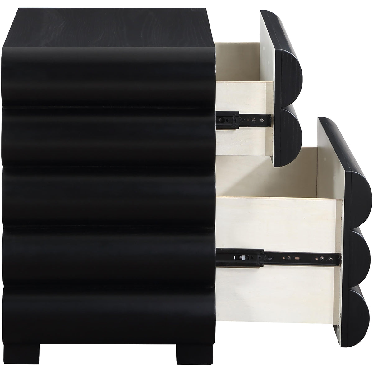Meridian Maverick Black Night Stand / Side Table