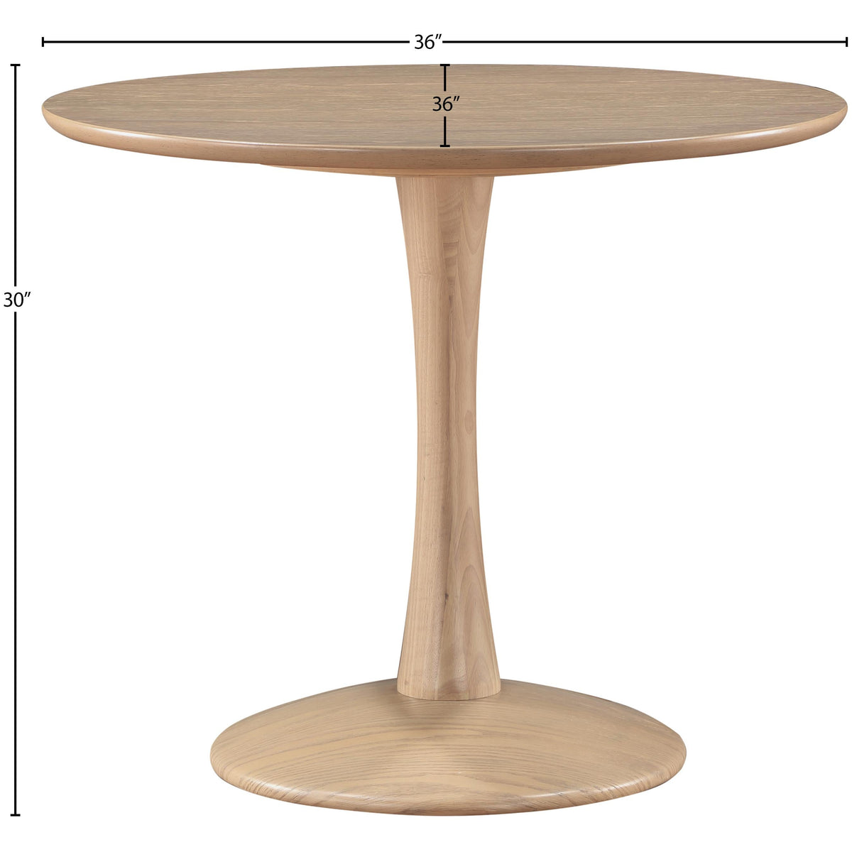 Meridian Holly Natural Oak Dining Table
