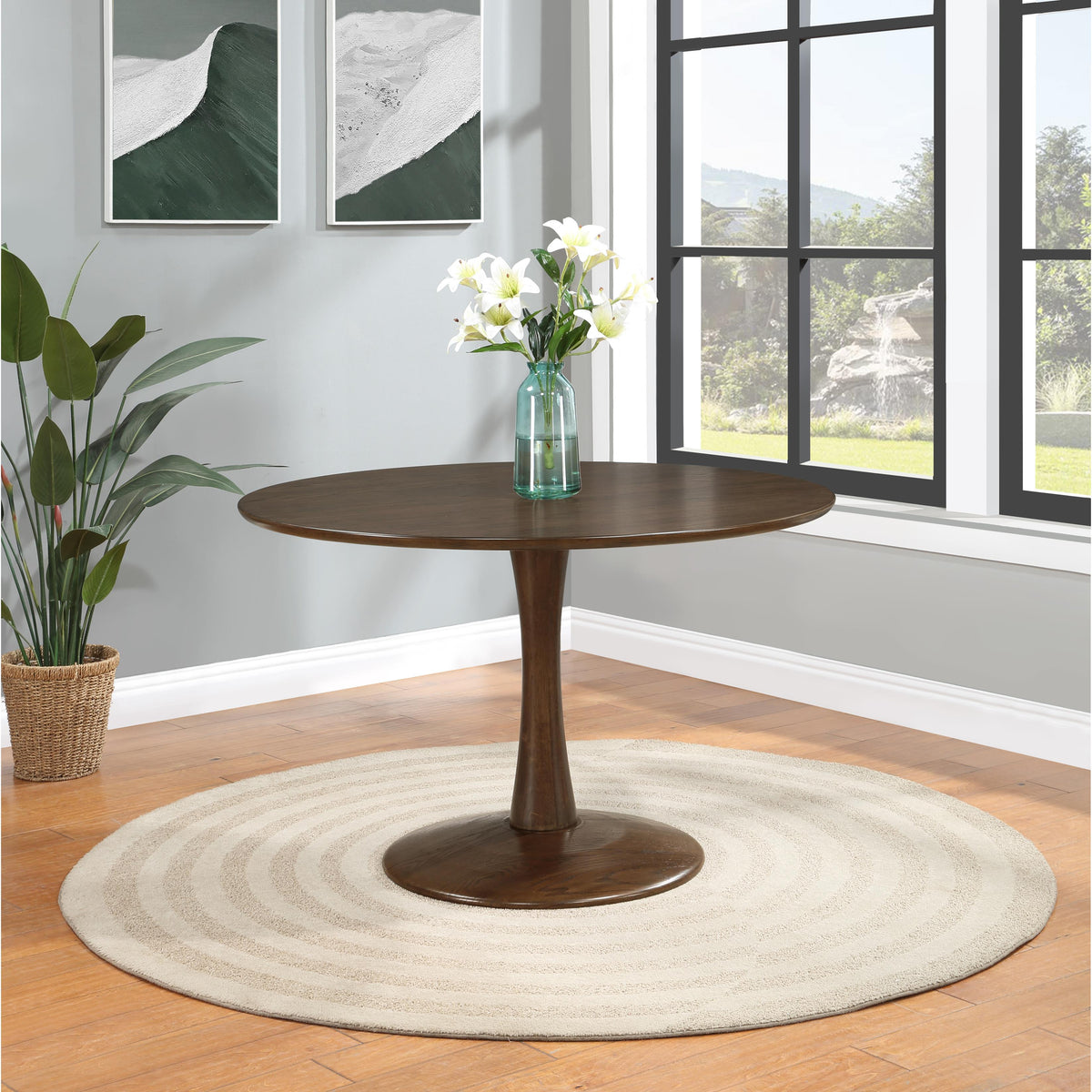 Meridian Holly Brown Dining Table
