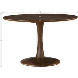 Meridian Holly Brown Dining Table