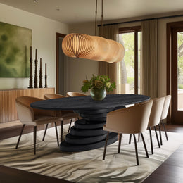 Meridian Moriah Black Dining Table