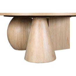 Meridian Revive Natural Oak Coffee Table