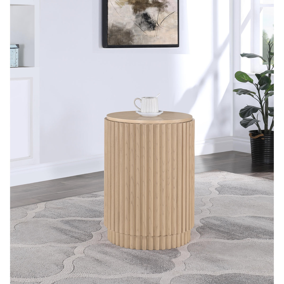 Meridian Ronin Natural End Table