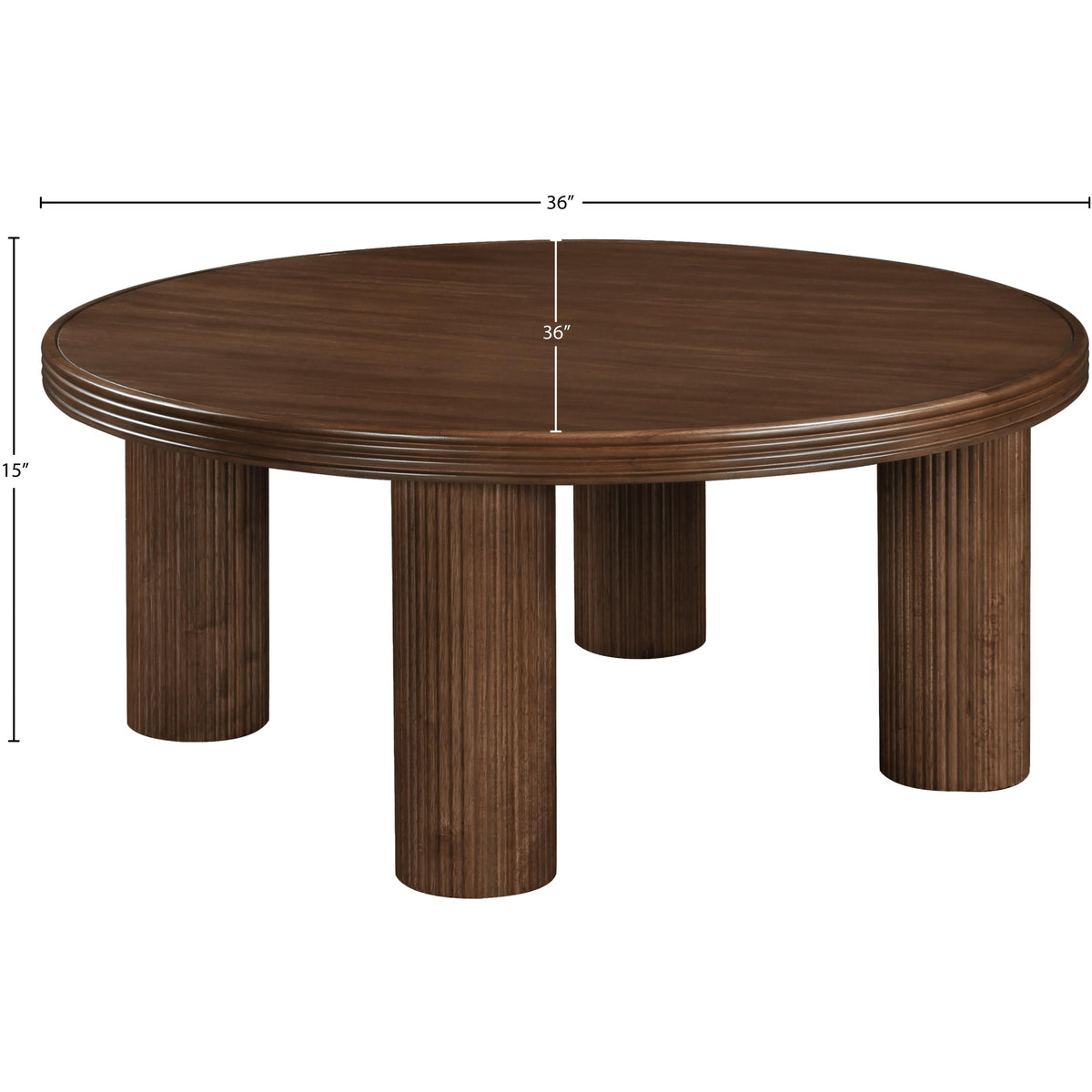 Meridian Hayden Brown Coffee Table