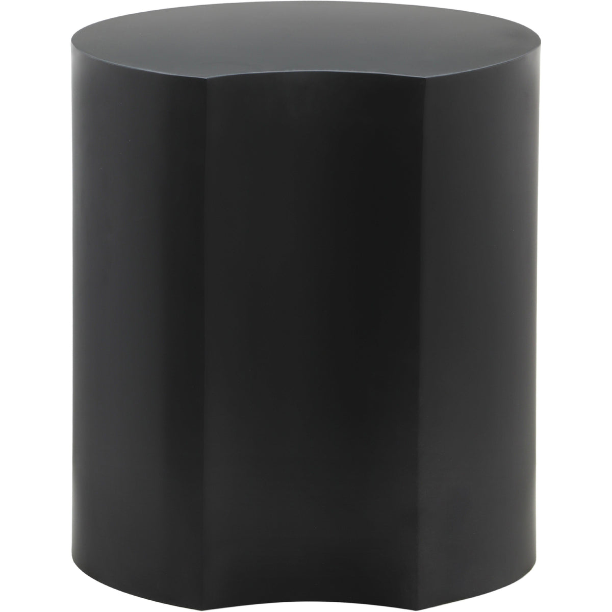 Meridian Dimple Black End Table