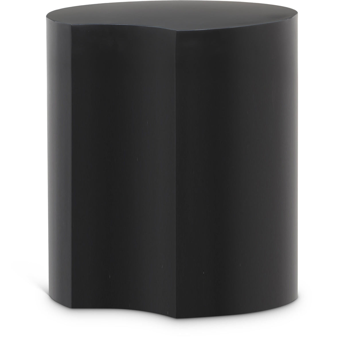 Meridian Dimple Black End Table