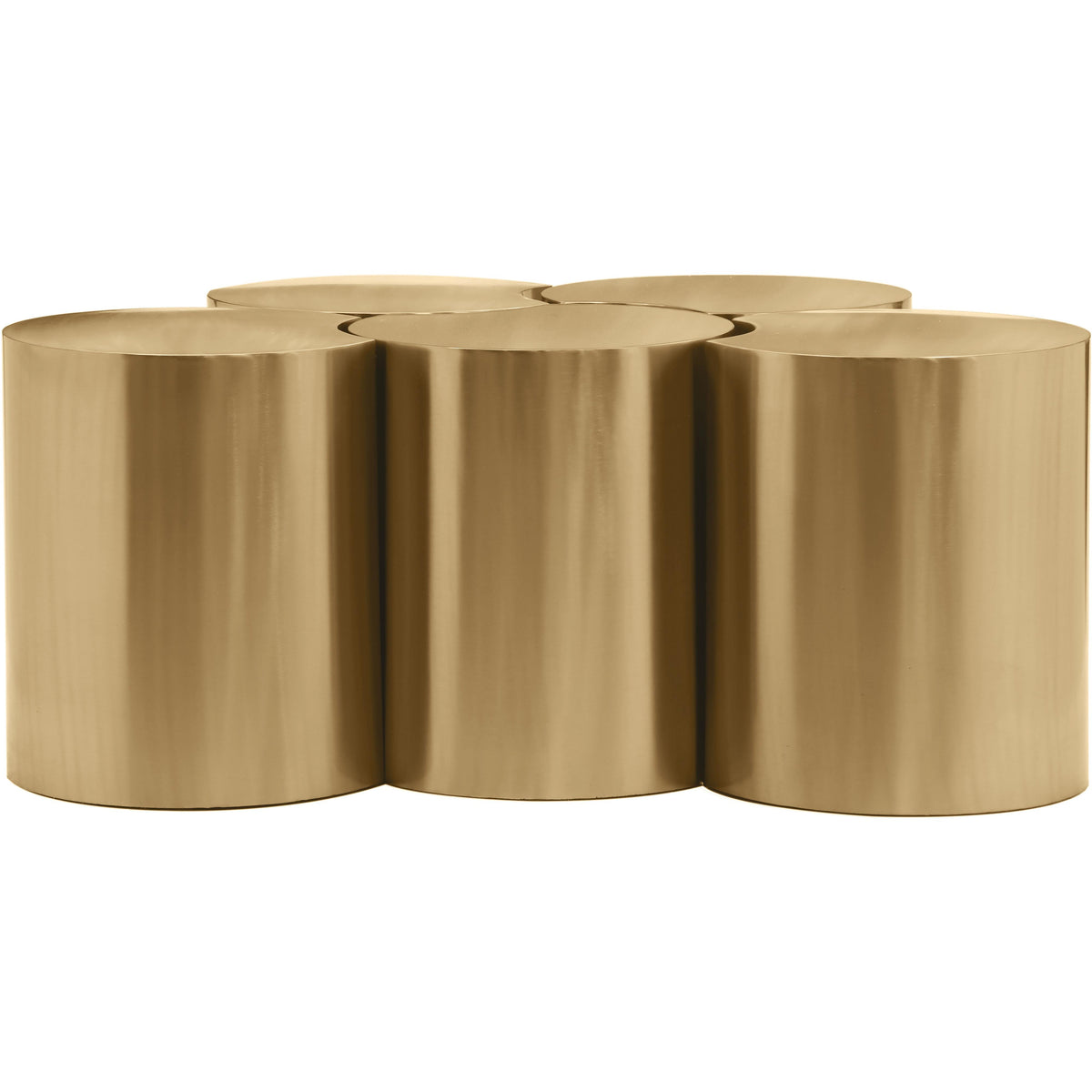 Meridian Dimple Gold Coffee Table