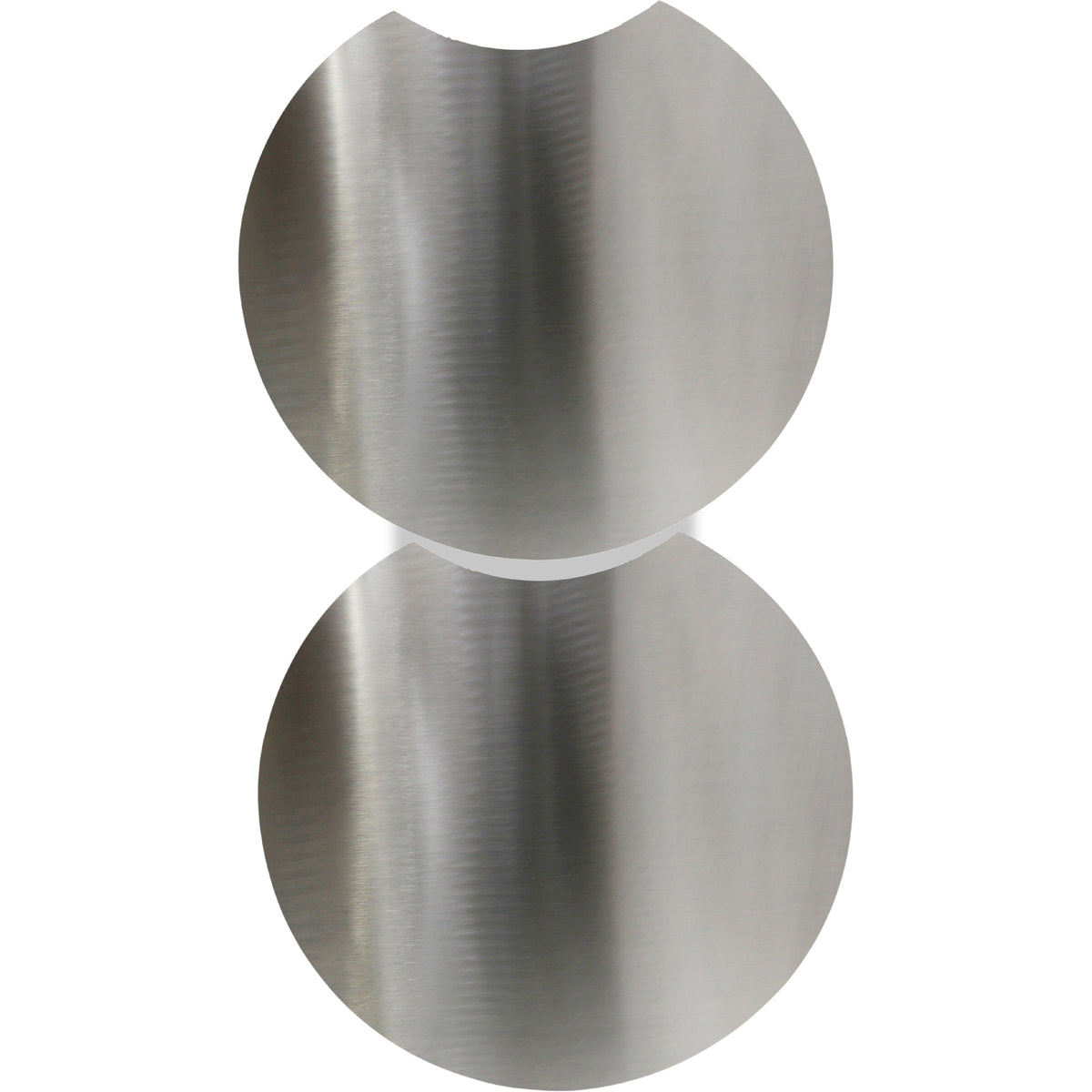 Meridian Dimple Silver End Table