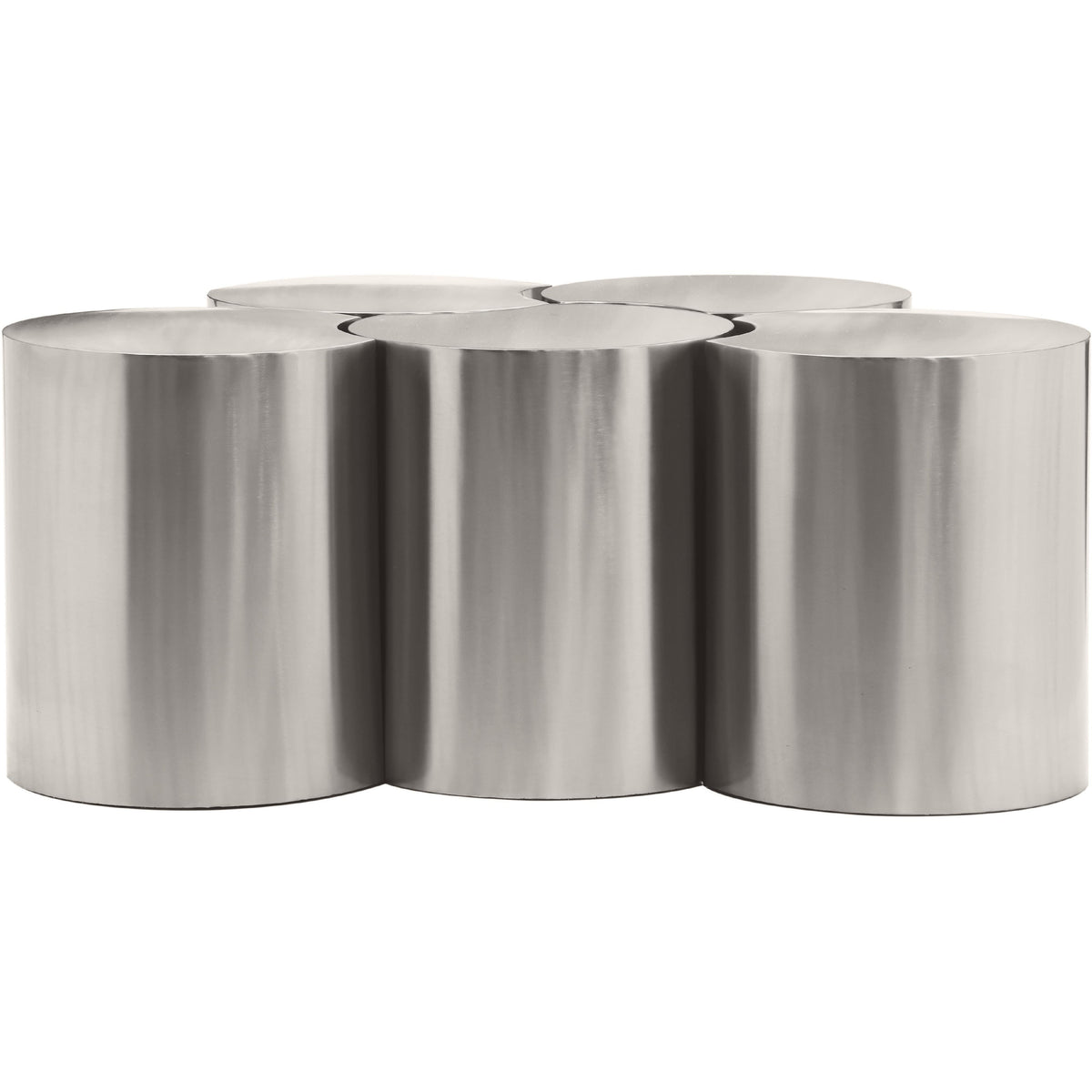 Meridian Dimple Silver Coffee Table