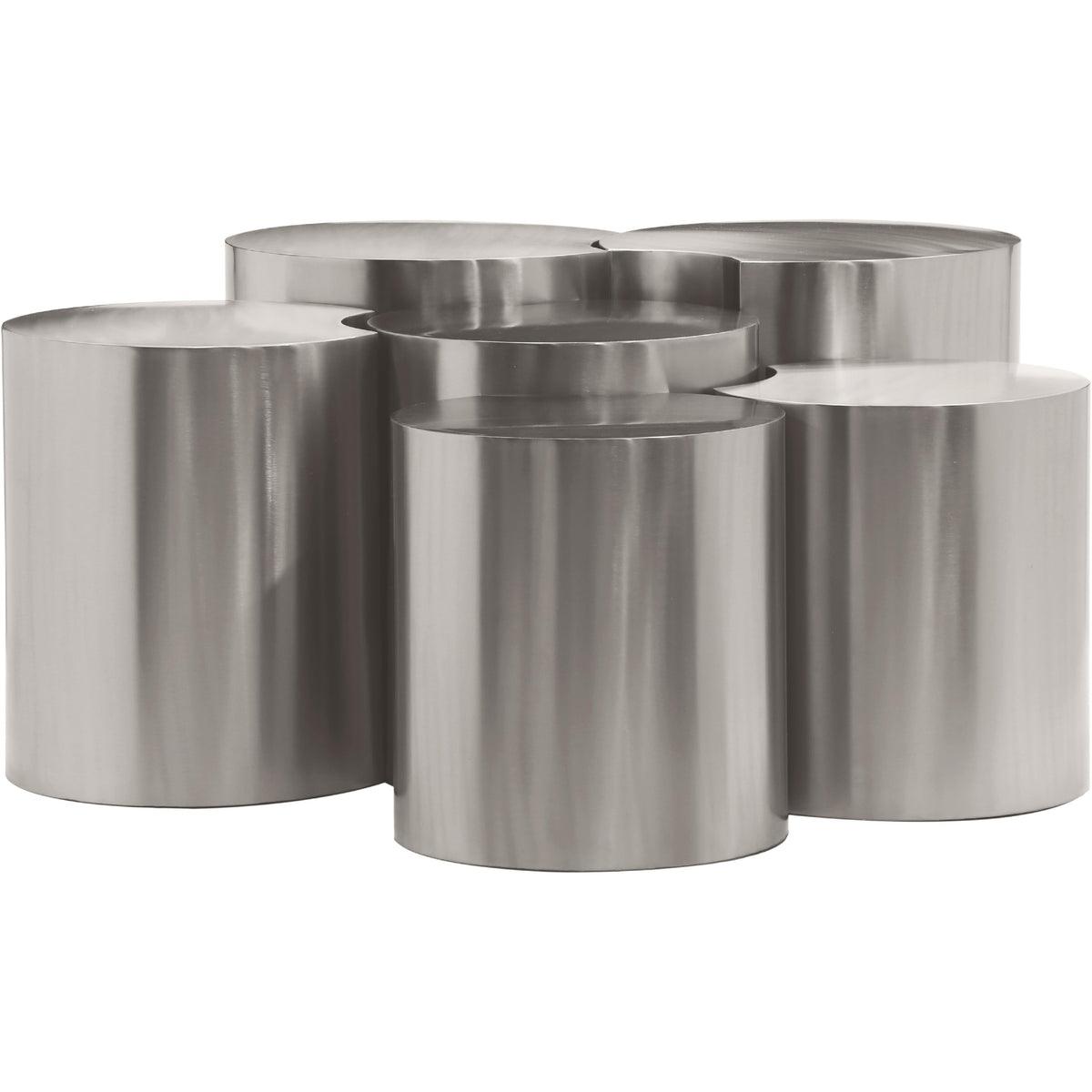 Meridian Dimple Silver Coffee Table