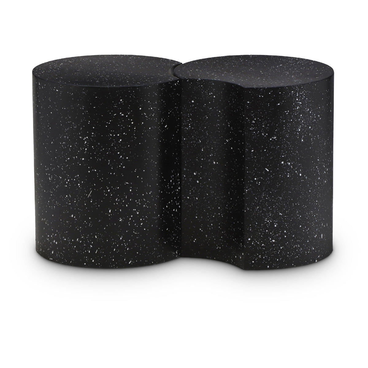 Meridian Dimple Black End Table