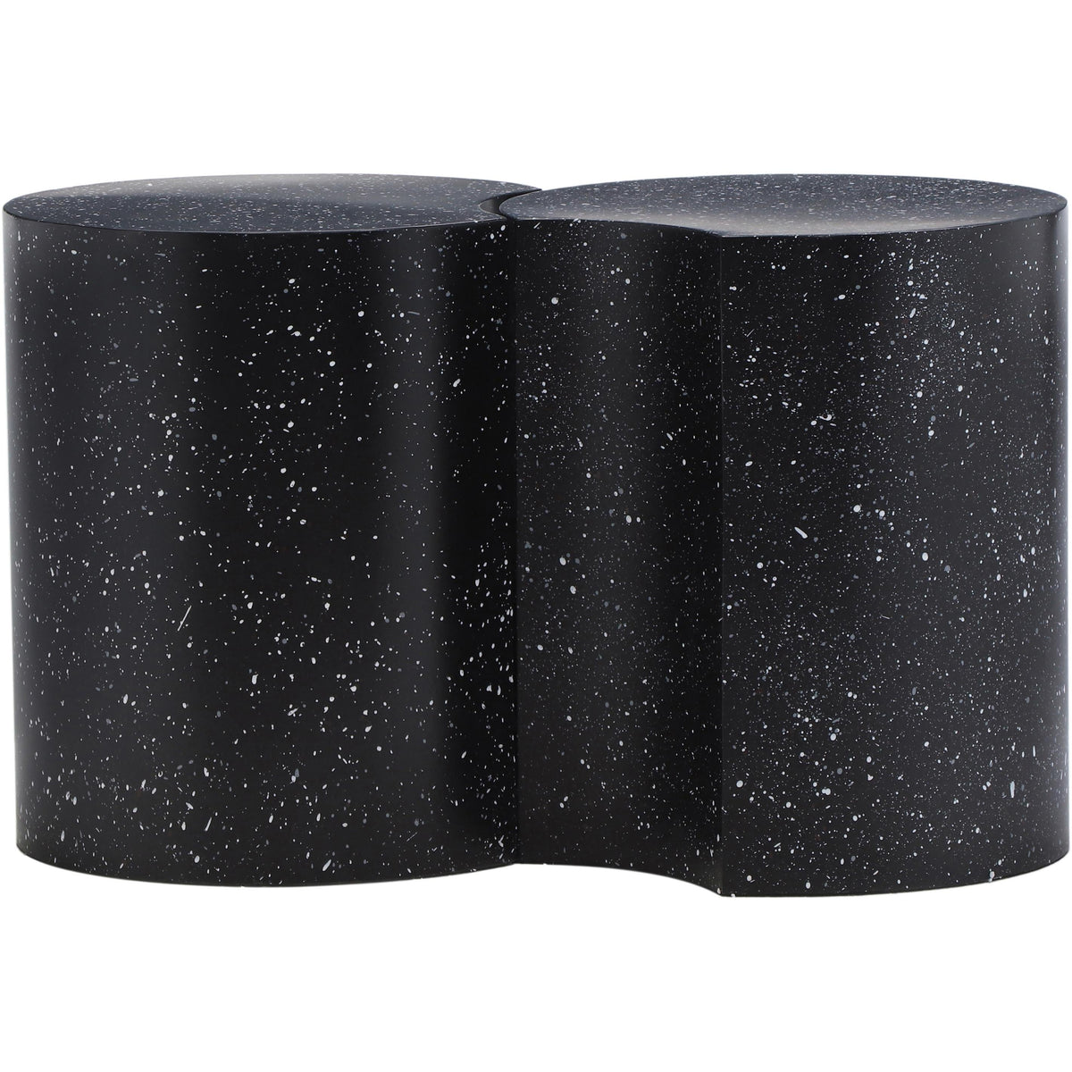 Meridian Dimple Black End Table