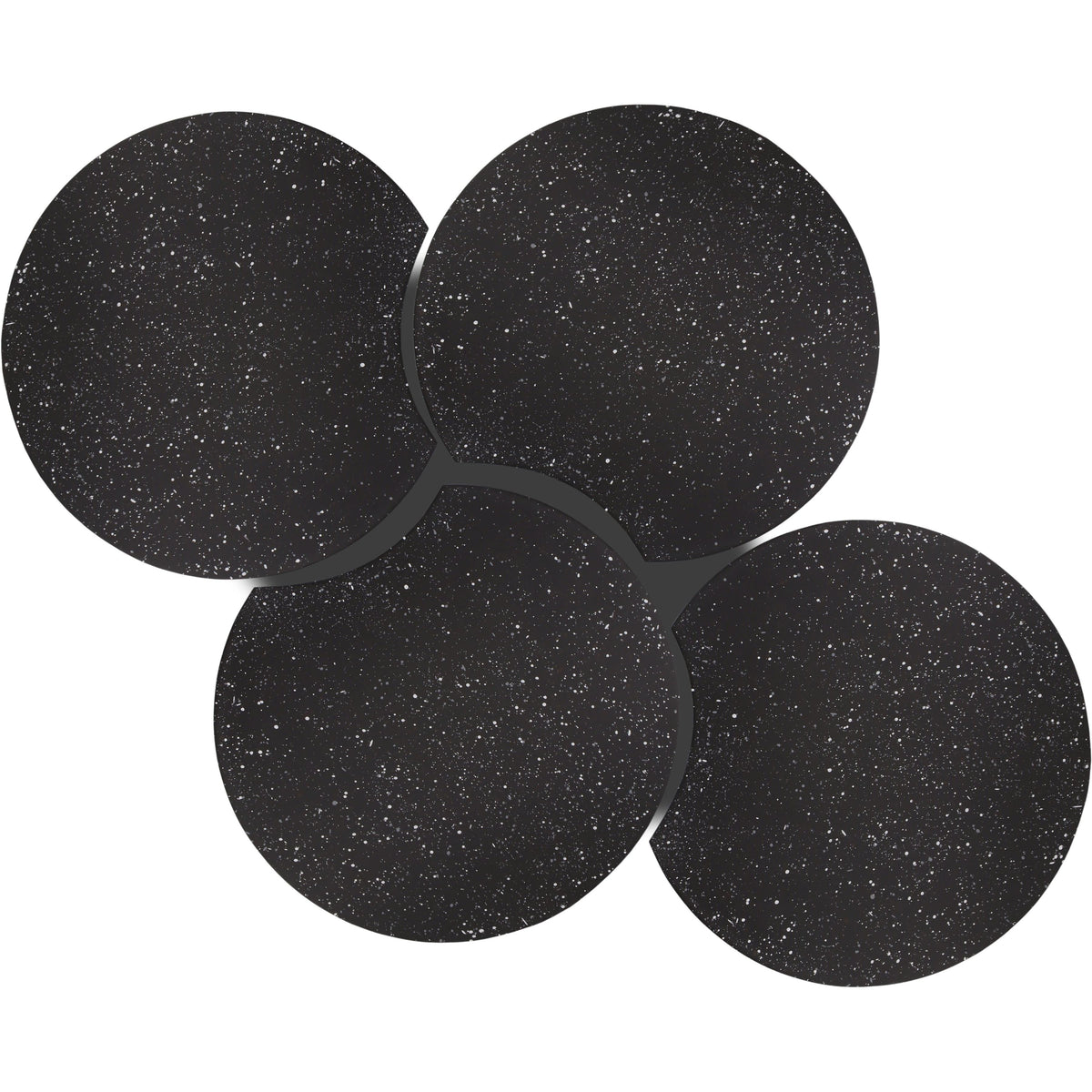 Meridian Dimple Black Coffee Table