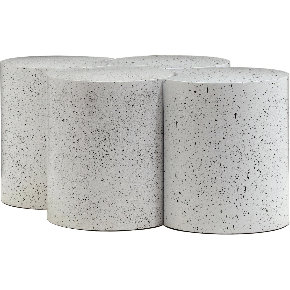 Meridian Dimple White Coffee Table