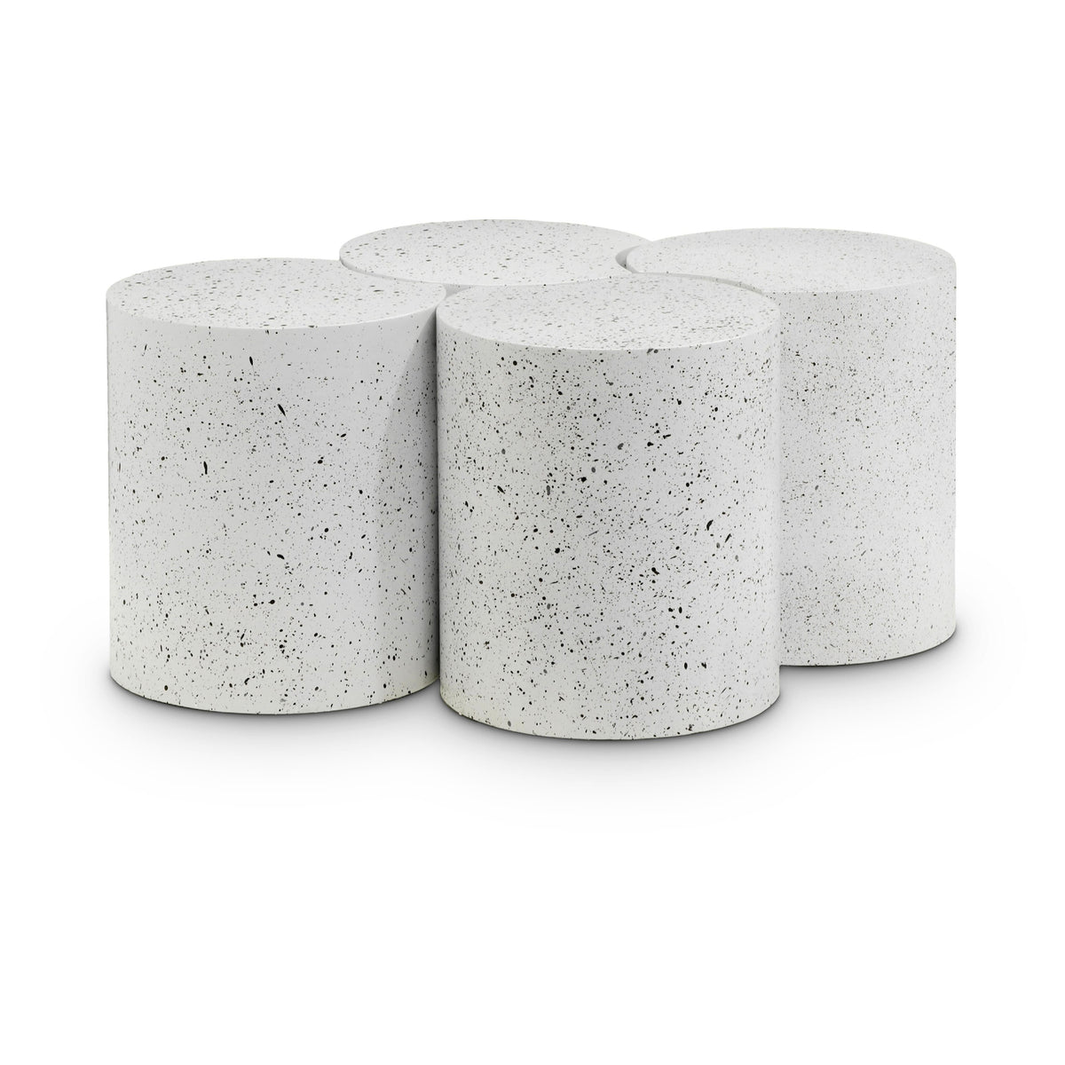 Meridian Dimple White Coffee Table