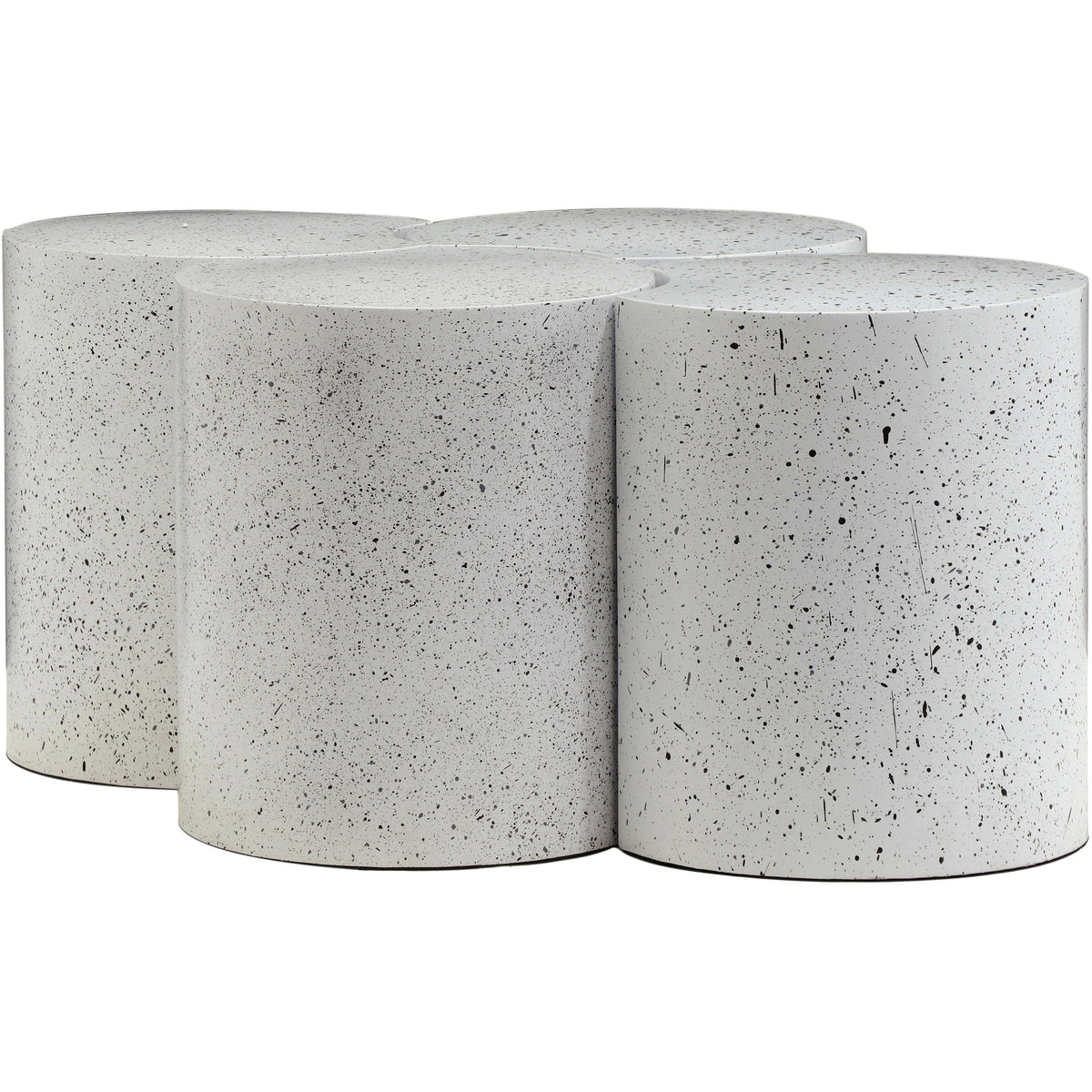 Meridian Dimple White Coffee Table