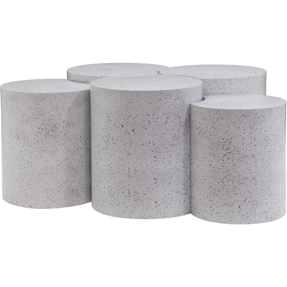 Meridian Dimple White Coffee Table