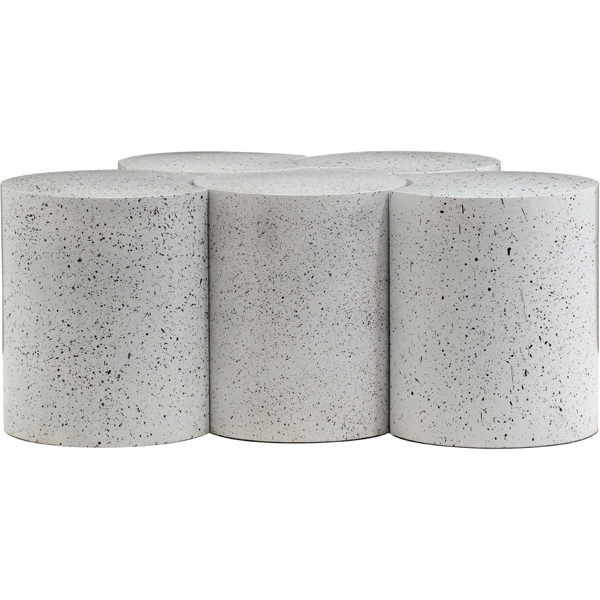 Meridian Dimple White Coffee Table