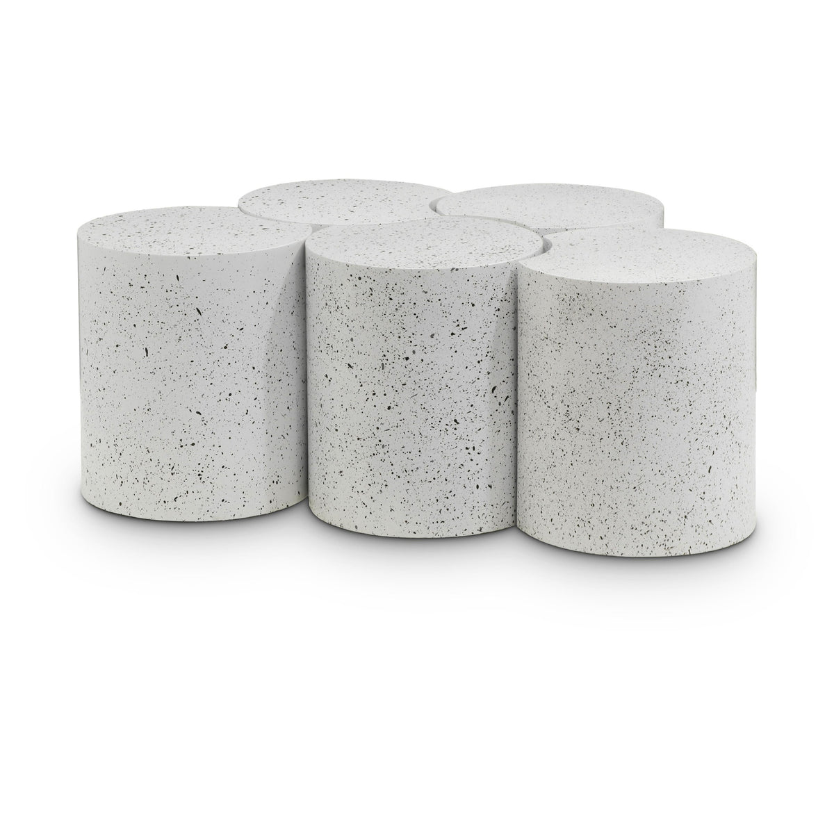 Meridian Dimple White Coffee Table