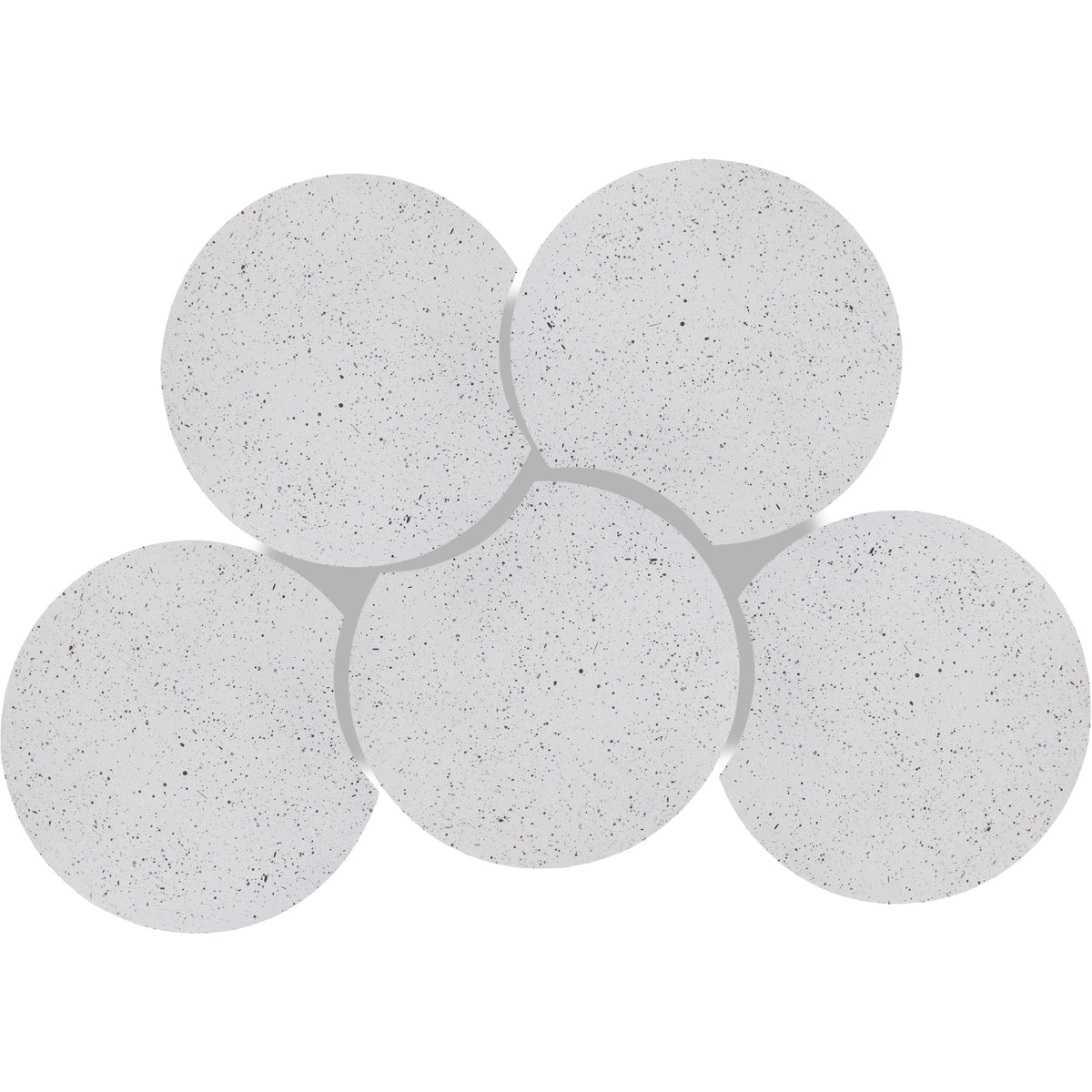 Meridian Dimple White Coffee Table