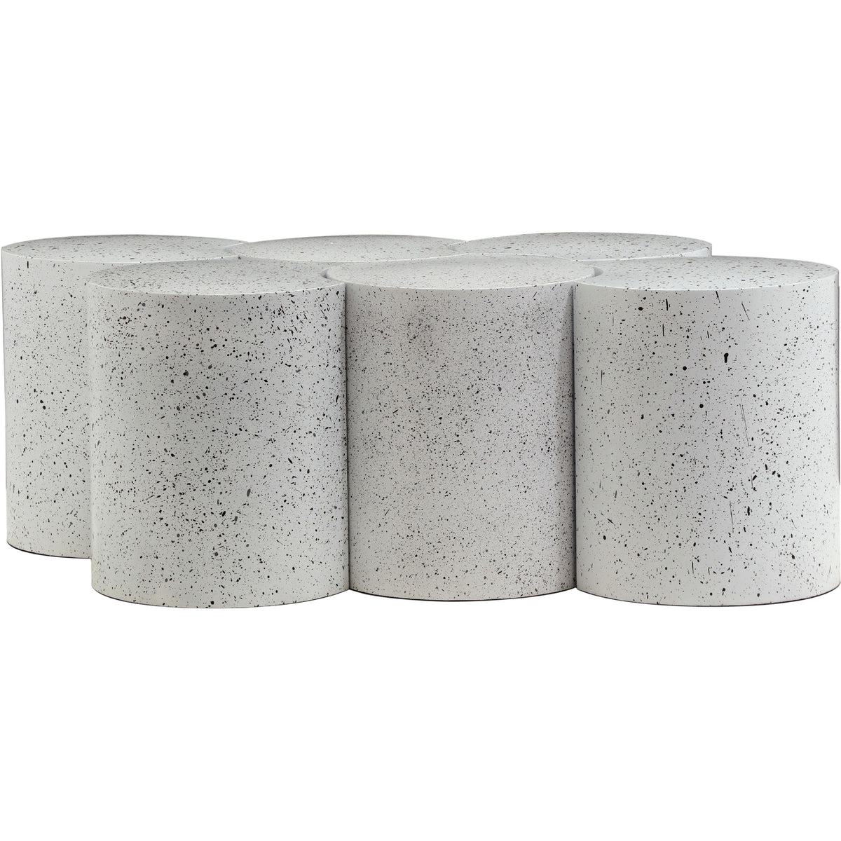 Meridian Dimple White Coffee Table