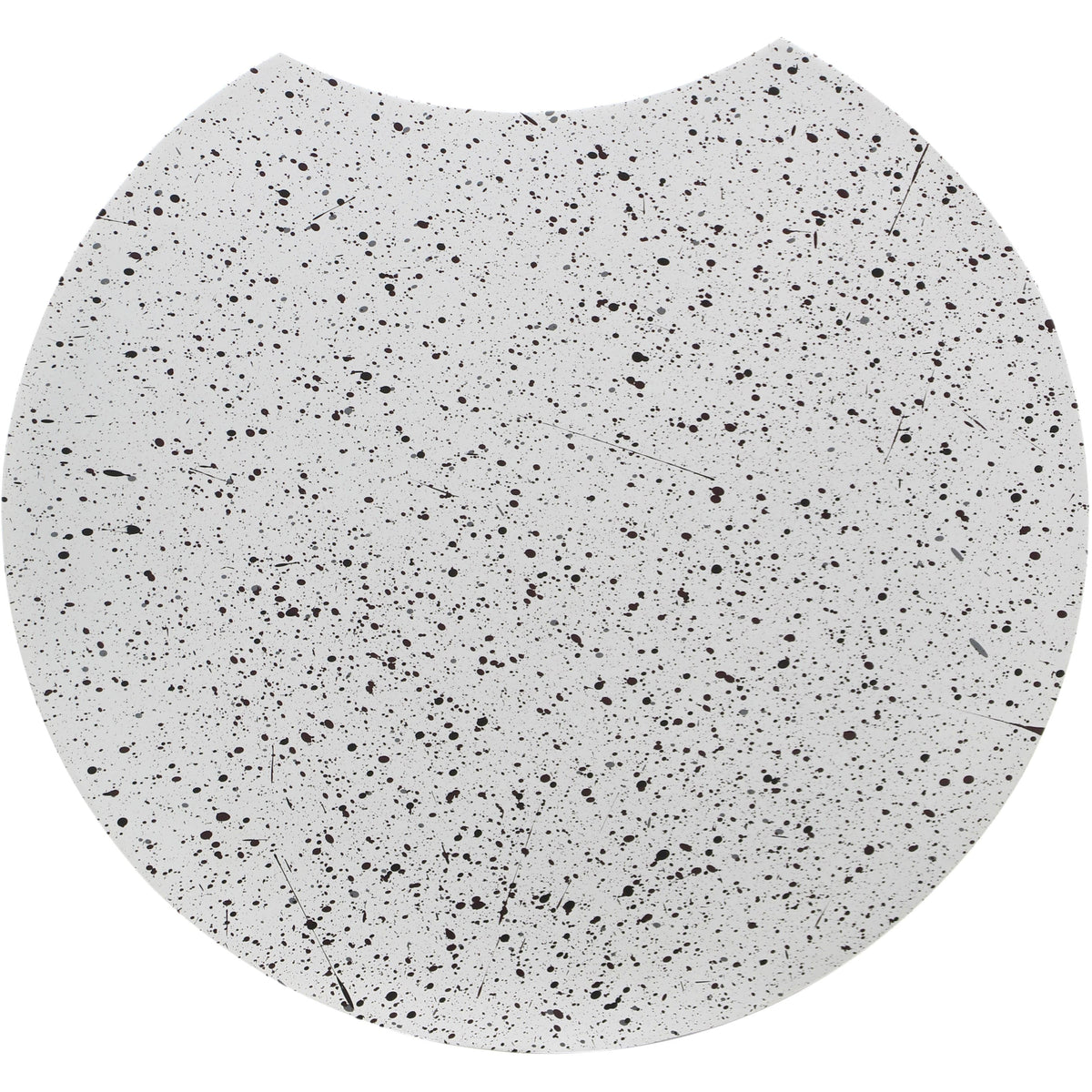 Meridian Dimple White End Table