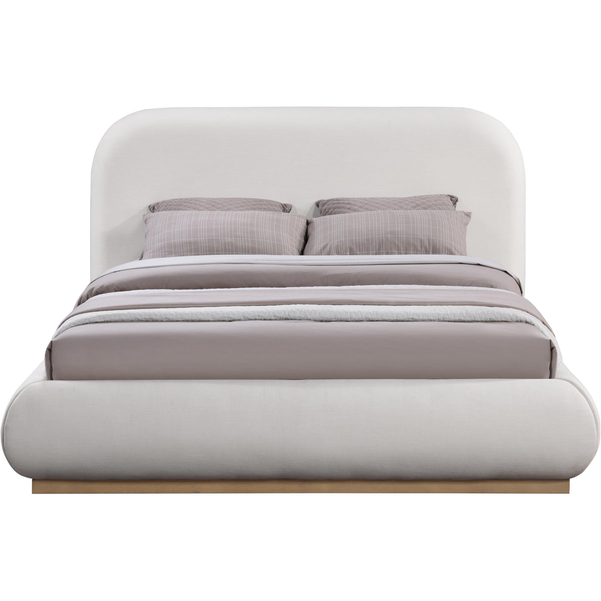 Meridian Vaughn Cream King Bed