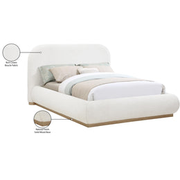 Meridian Vaughn Cream Queen Bed