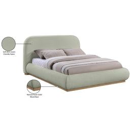 Meridian Vaughn Mint Queen Bed
