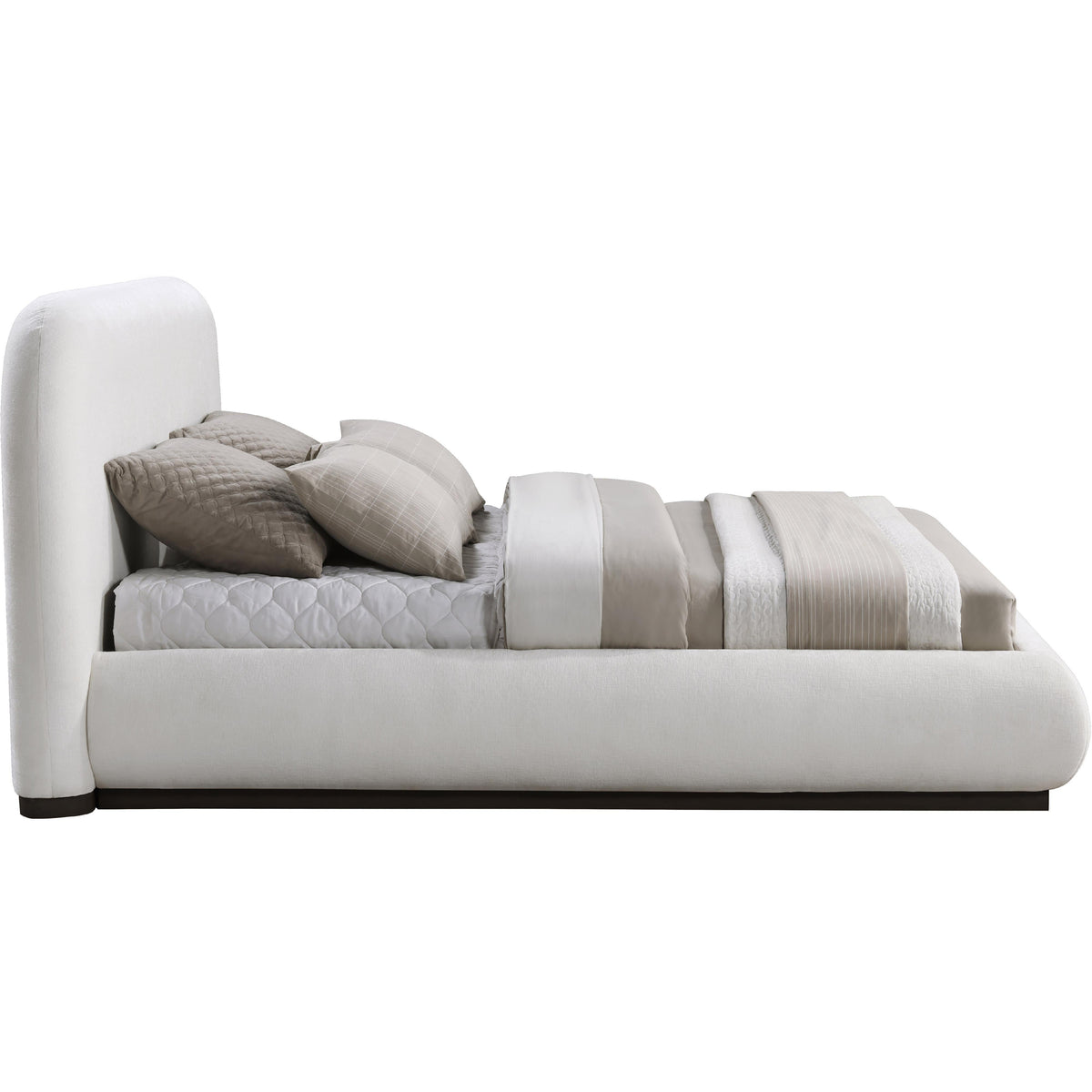 Meridian Vaughn Cream Queen Bed